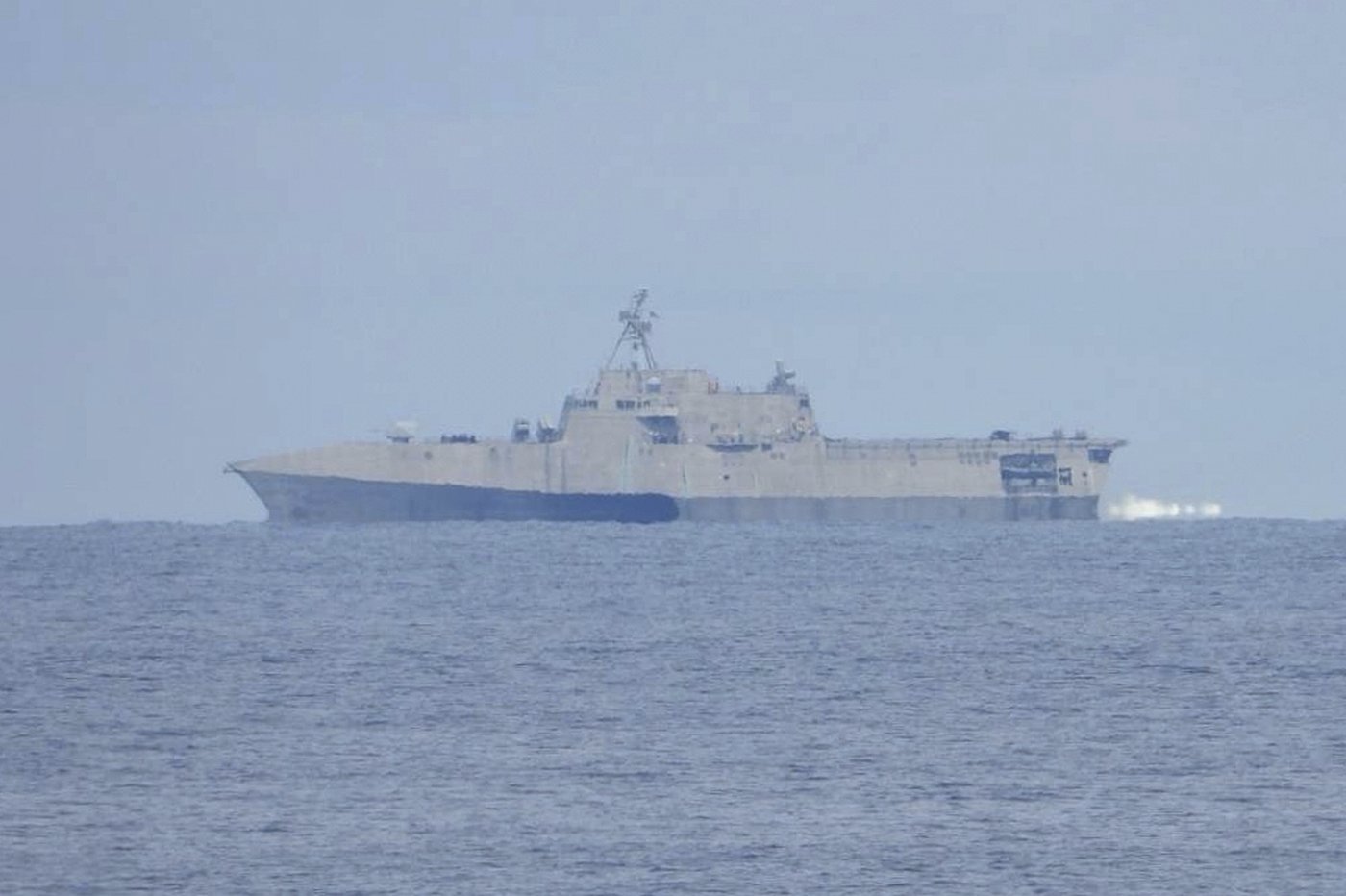 US briefly deploys 2 warships to a disputed South China Sea shoal after Chinese collision | iNFOnews.ca