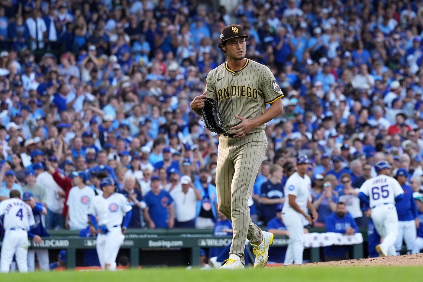 Darvish exits early, bats go quiet as Padres get bounced from playoffs with Game 3 loss to Cubs | iNFOnews.ca Darvish exits early, bats go quiet as Padres get bounced from playoffs with Game 3 loss to Cubs | iNFOnews.ca