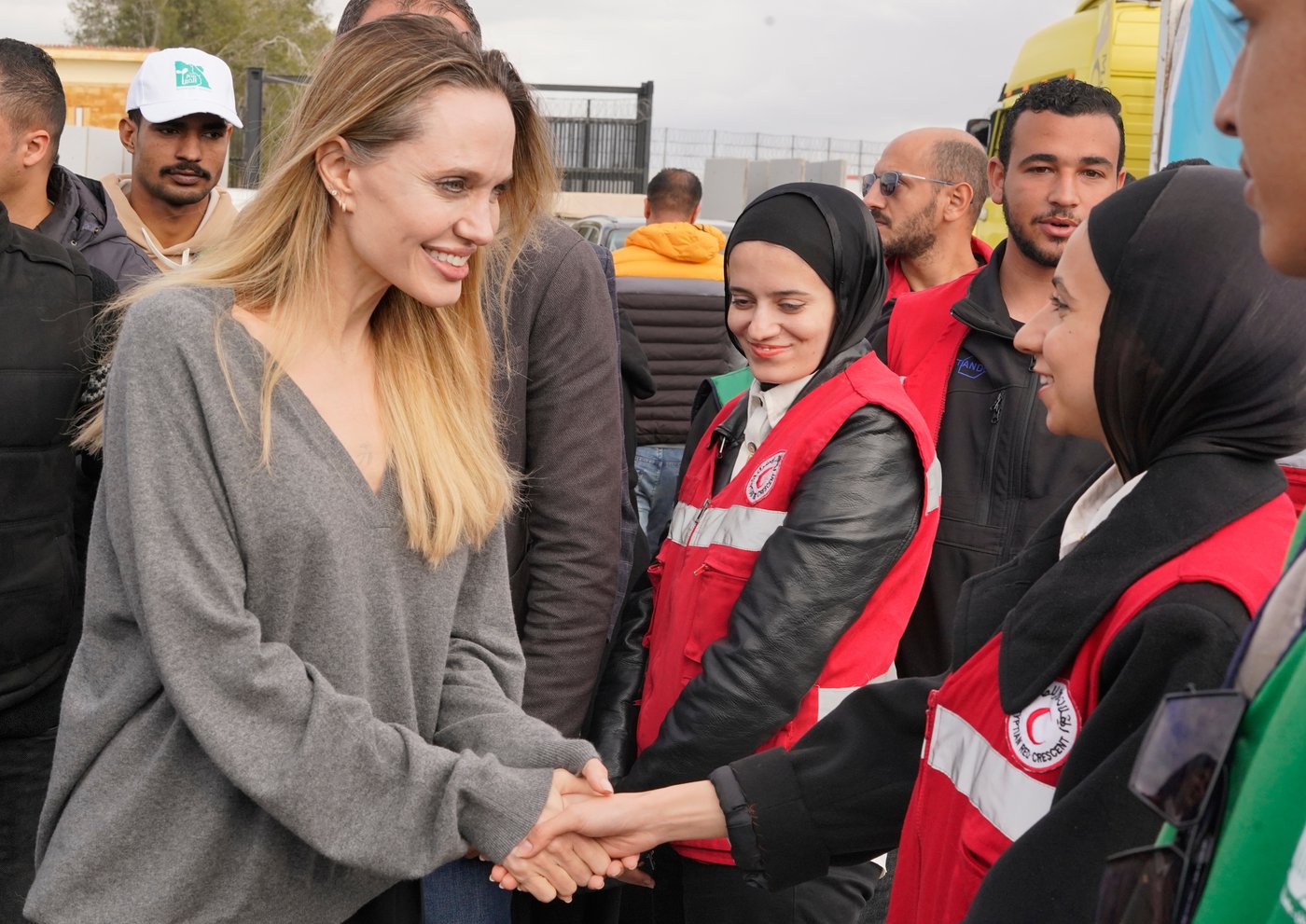 Grandmother and grandson burn to death in Gaza tent while cooking; Jolie visits Rafah crossing | iNFOnews.ca Grandmother and grandson burn to death in Gaza tent while cooking; Jolie visits Rafah crossing | iNFOnews.ca