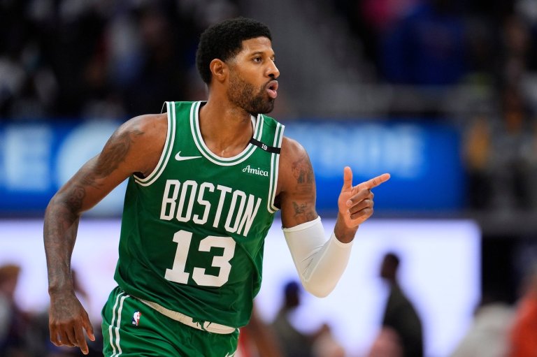 Paul George scores 38 points in a losing debut with the Celtics | iNFOnews.ca