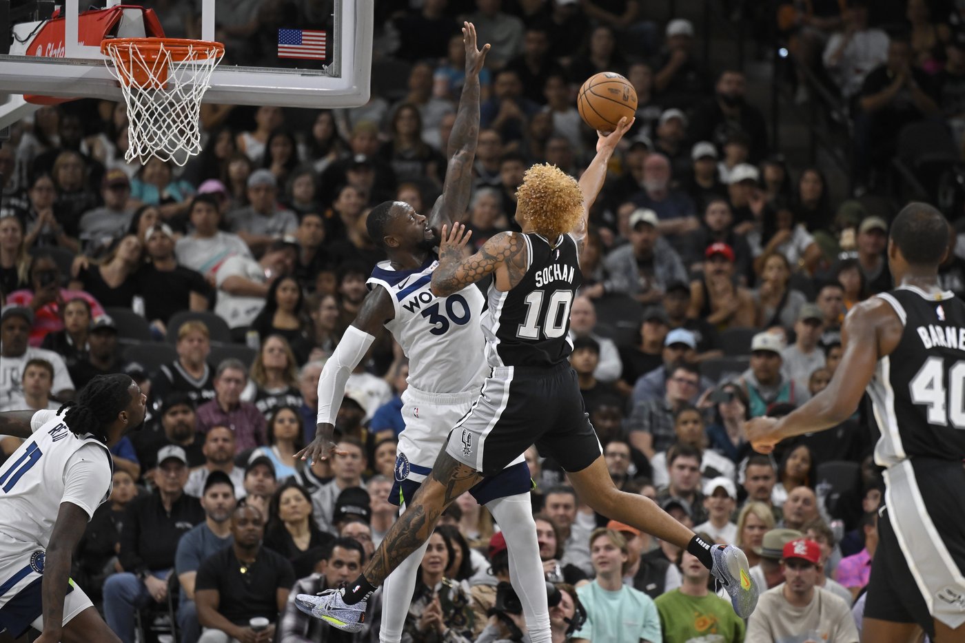 Johnson and Paul lead Spurs past Timberwolves 113-103 as Popovich misses game with illness | iNFOnews.ca