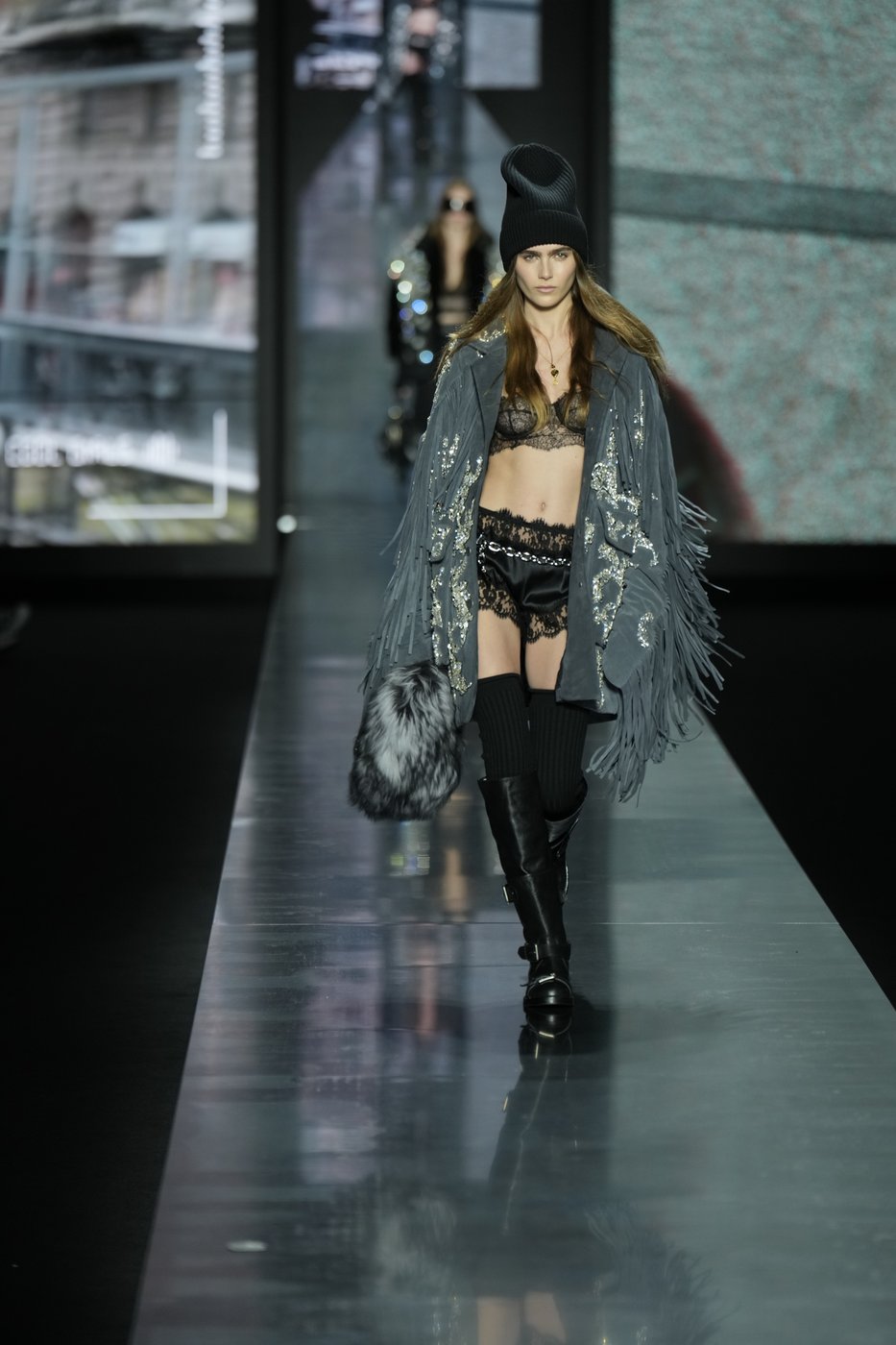 Rocker Victoria De Angelis spins a DJ set as Dolce & Gabbana's Milan show spills onto the streets | iNFOnews.ca