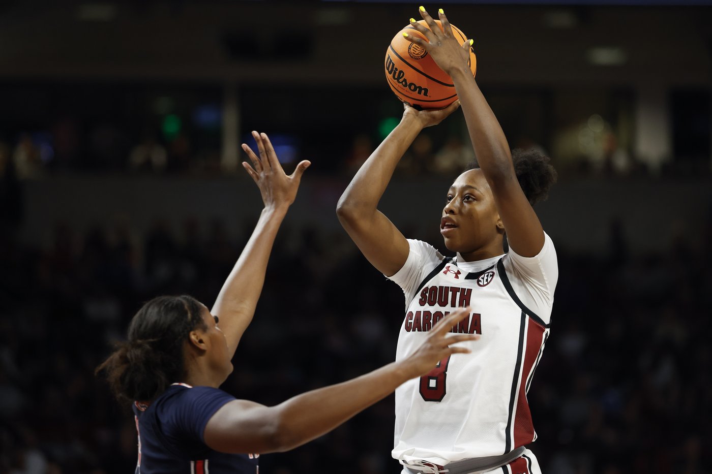 Edwards leads No. 2 South Carolina to 83-66 win over Auburn on day when Wilson's jersey is retired | iNFOnews.ca Edwards leads No. 2 South Carolina to 83-66 win over Auburn on day when Wilson's jersey is retired | iNFOnews.ca