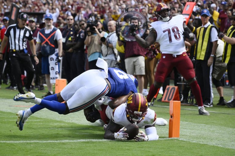 Croskey-Merritt and Samuel were impressive new additions in the Commanders' 21-6 win over the Giants | iNFOnews.ca