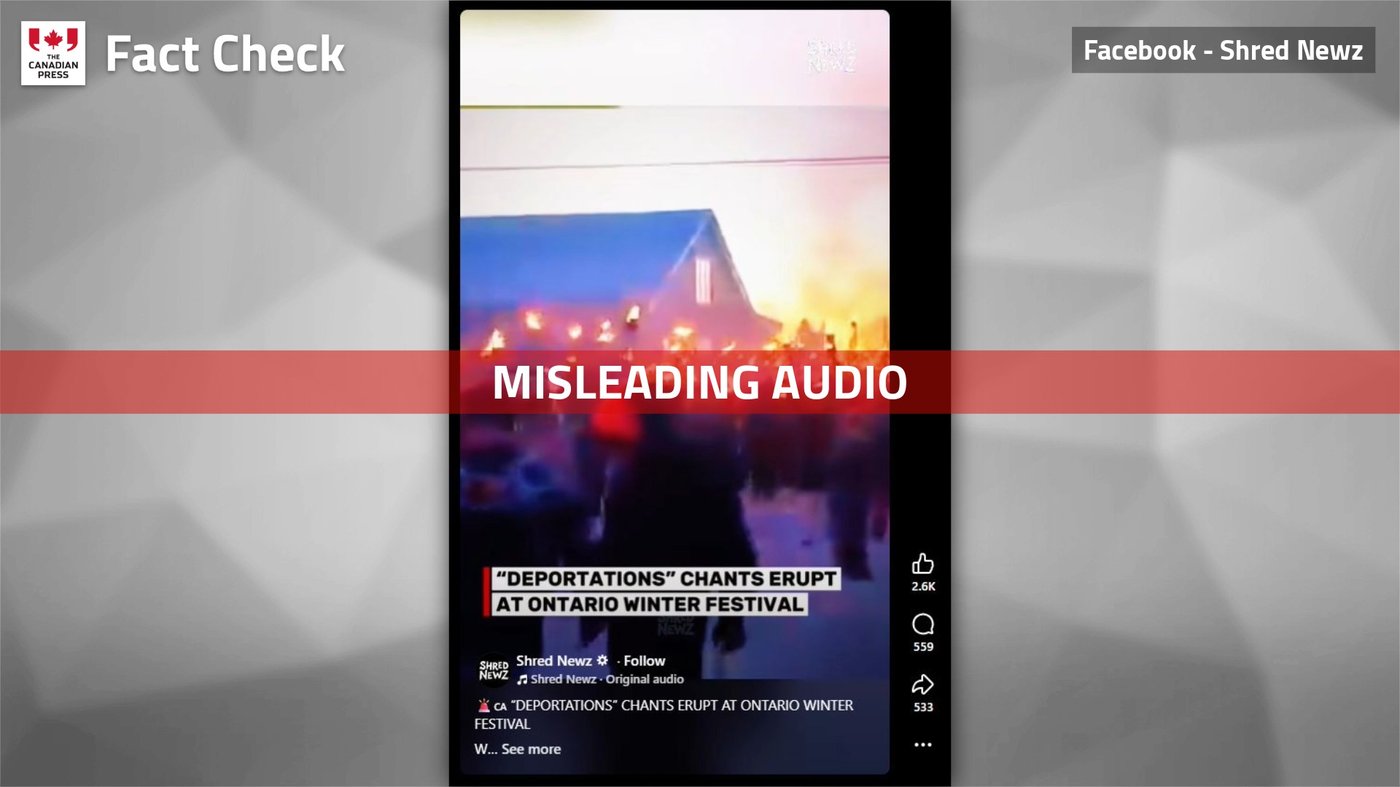 Fact File: Video from Ontario festival misrepresented as anti-immigration march | iNFOnews.ca