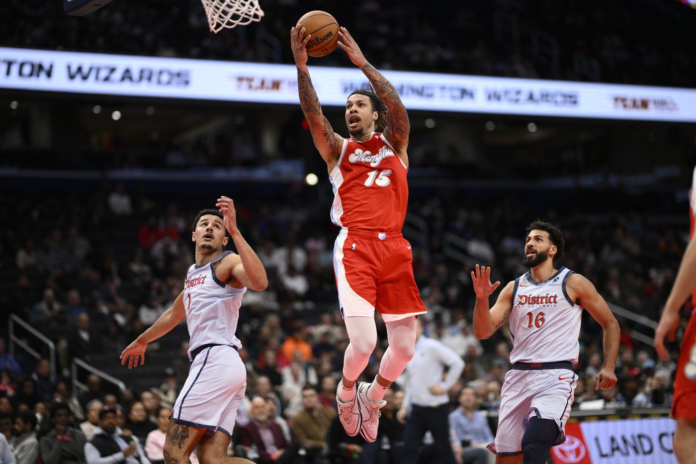 Short-handed Grizzlies cruise to 140-112 win over Wizards | iNFOnews.ca Short-handed Grizzlies cruise to 140-112 win over Wizards | iNFOnews.ca