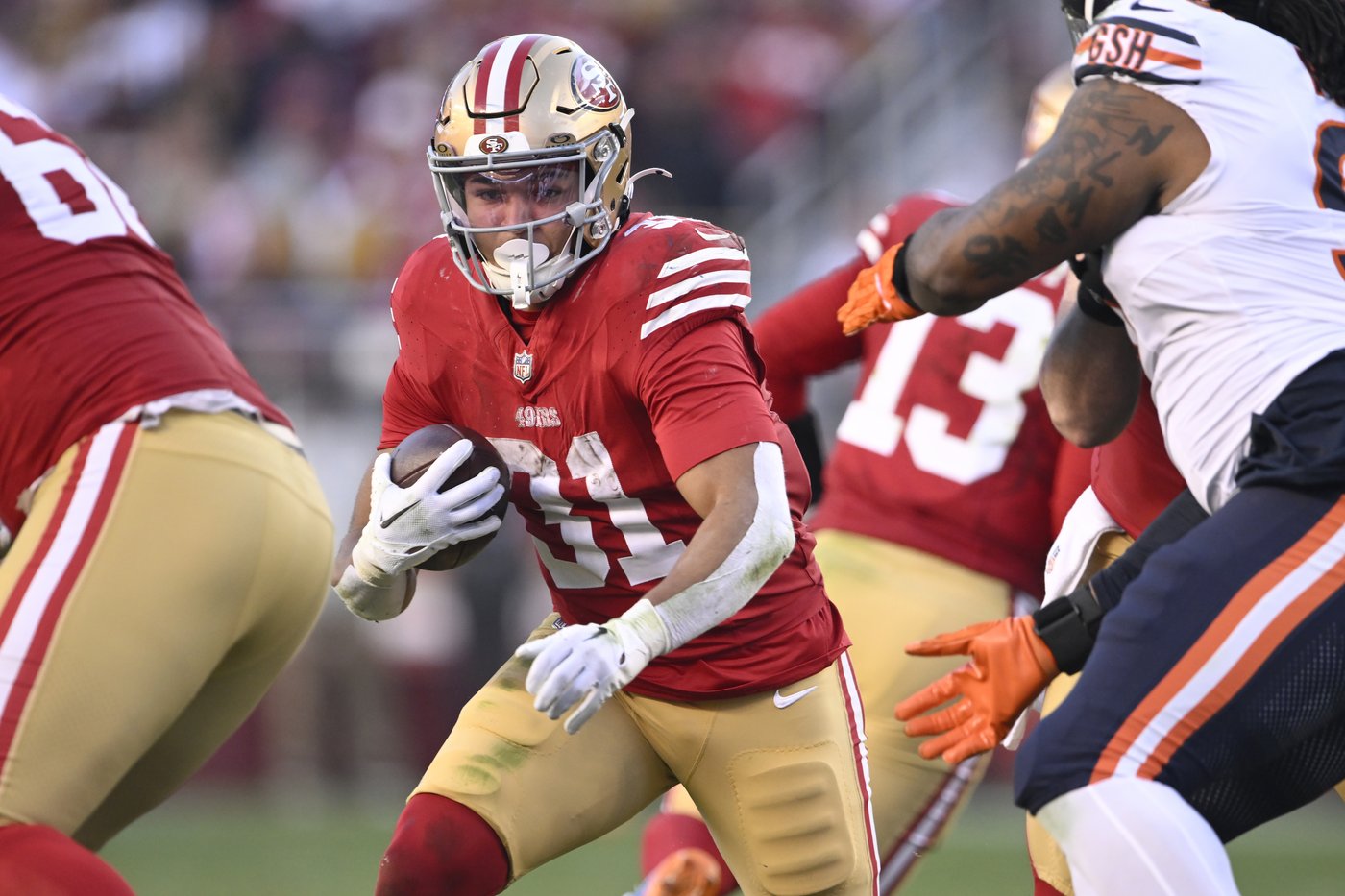 49ers beat the Bears 38-13 to spoil Thomas Brown's coaching debut | iNFOnews.ca 49ers beat the Bears 38-13 to spoil Thomas Brown's coaching debut | iNFOnews.ca