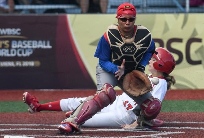 Gelinas sac fly rallies Canada over Cuba at women's baseball World Cup | iNFOnews.ca
