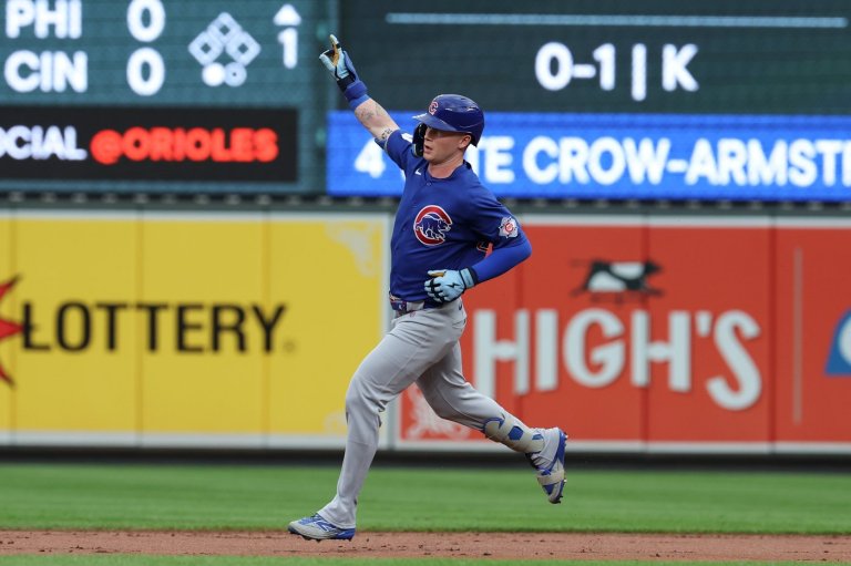 Crow-Armstrong hits 2 of Chicago's 5 homers and the Cubs outslug Baltimore 9-7 | iNFOnews.ca