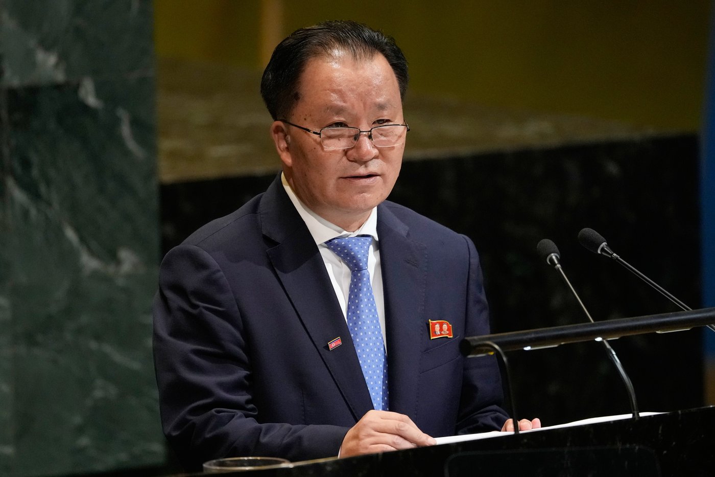 In a rare UN appearance, senior North Korean diplomat insists his country won't give up nukes | iNFOnews.ca