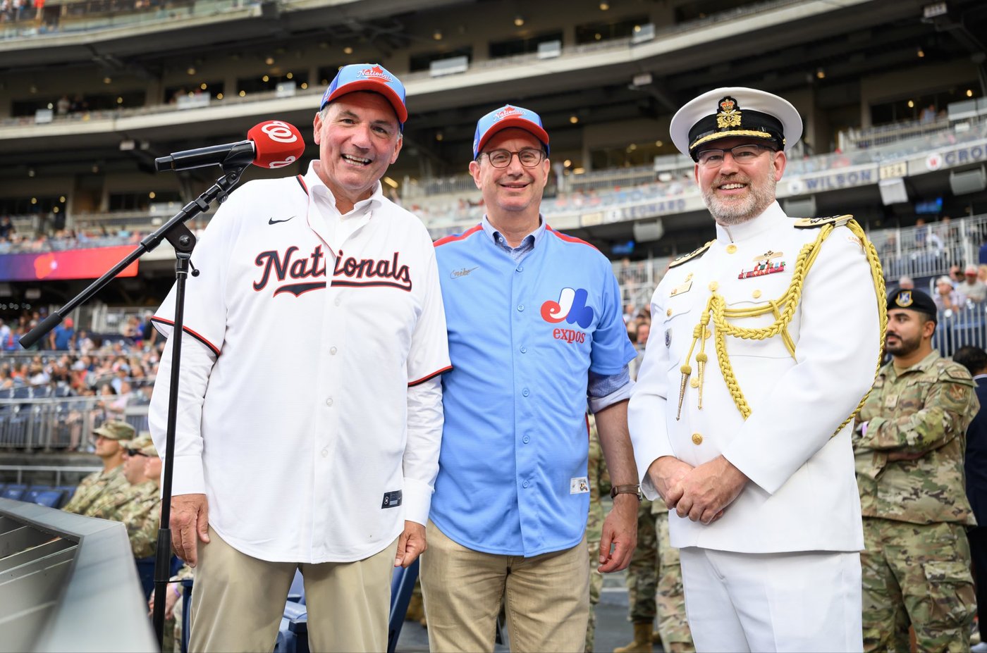 Sporting a Washington jersey, LeBlanc attends 'friendship day' baseball game in D.C. | iNFOnews.ca Sporting a Washington jersey, LeBlanc attends 'friendship day' baseball game in D.C. | iNFOnews.ca