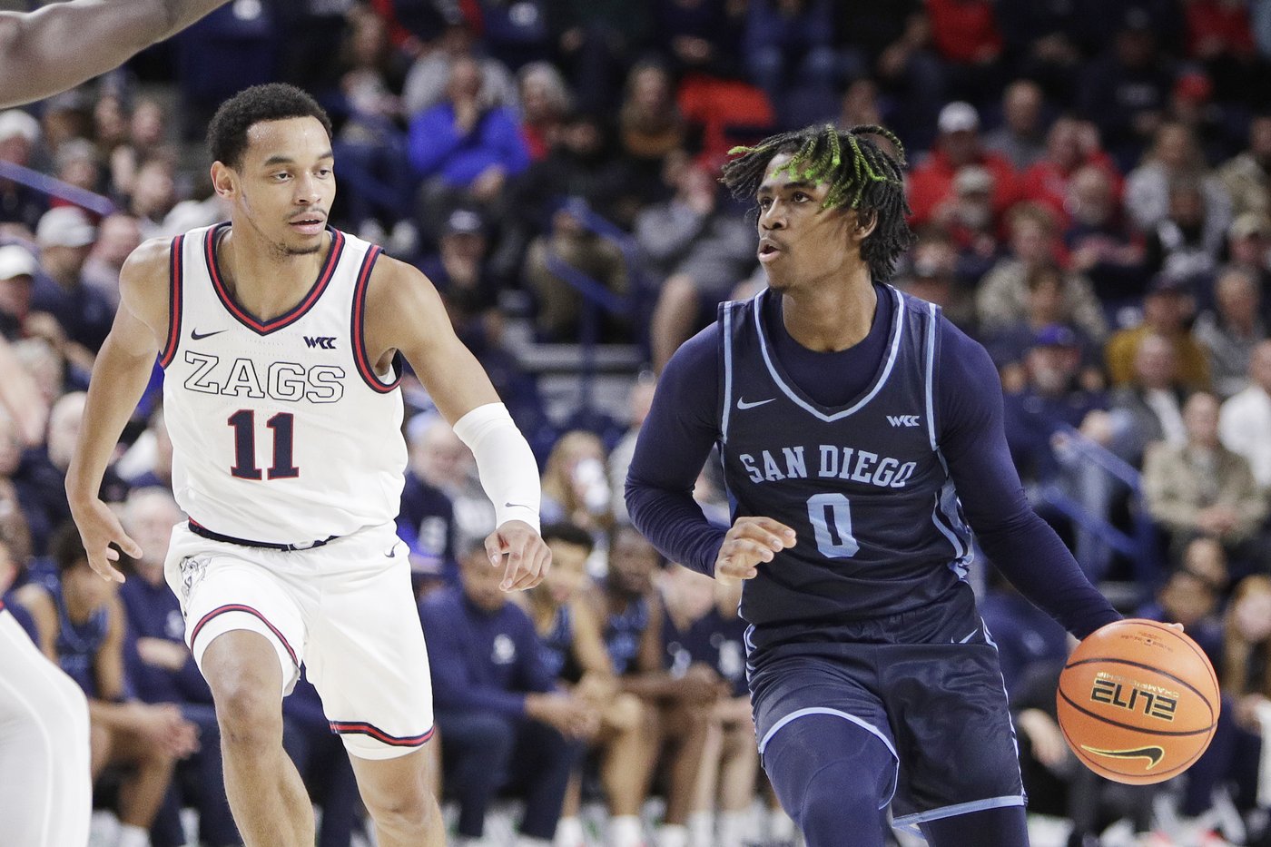 Gregg scores 23 and No. 18 Gonzaga downs San Diego 93-80 | iNFOnews.ca Gregg scores 23 and No. 18 Gonzaga downs San Diego 93-80 | iNFOnews.ca