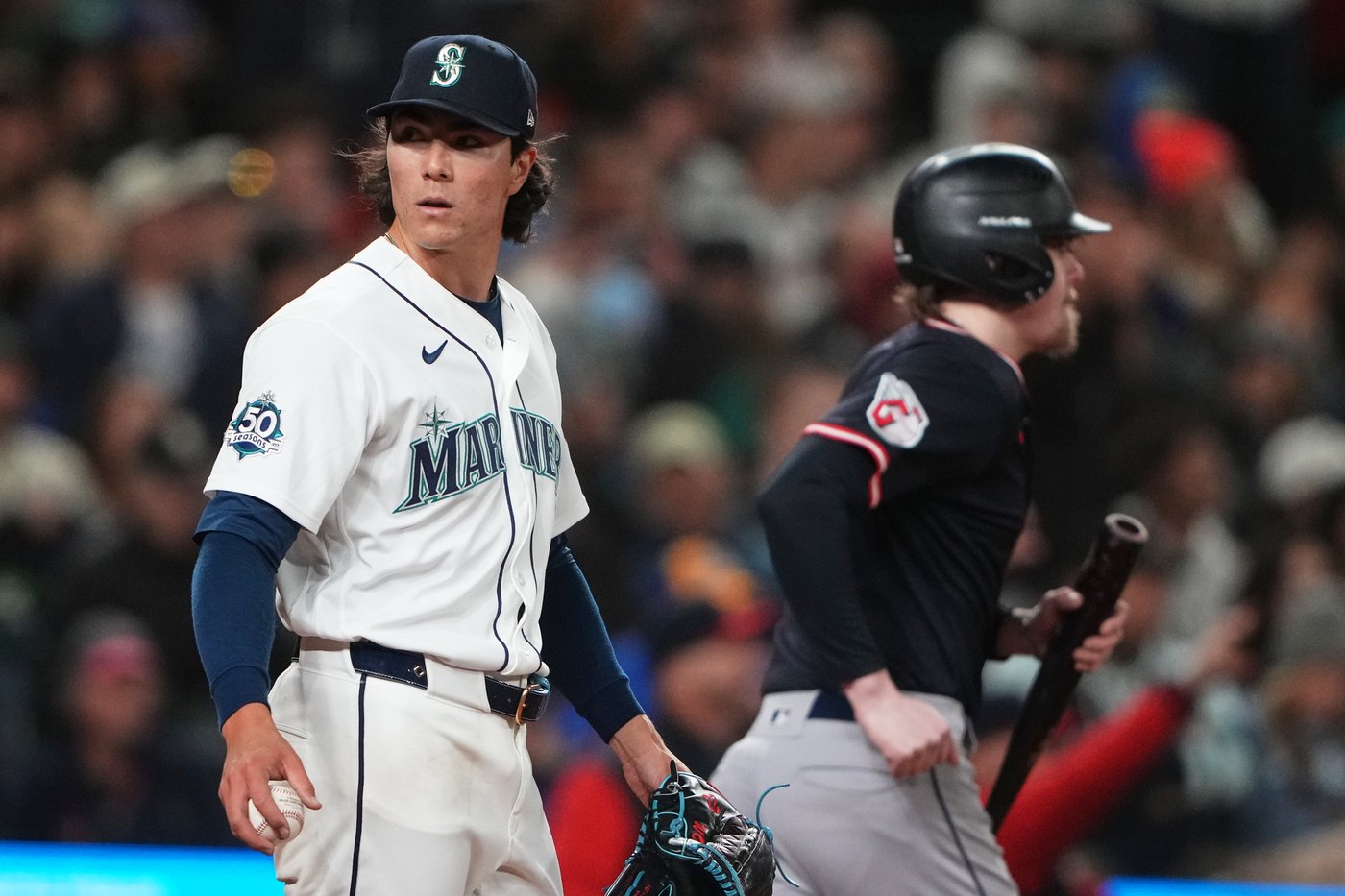 Guardians' Chase DeLauter hits 4th home run in 3rd career game, Guardians beat Mariners 6-5 | iNFOnews.ca Guardians' Chase DeLauter hits 4th home run in 3rd career game, Guardians beat Mariners 6-5 | iNFOnews.ca