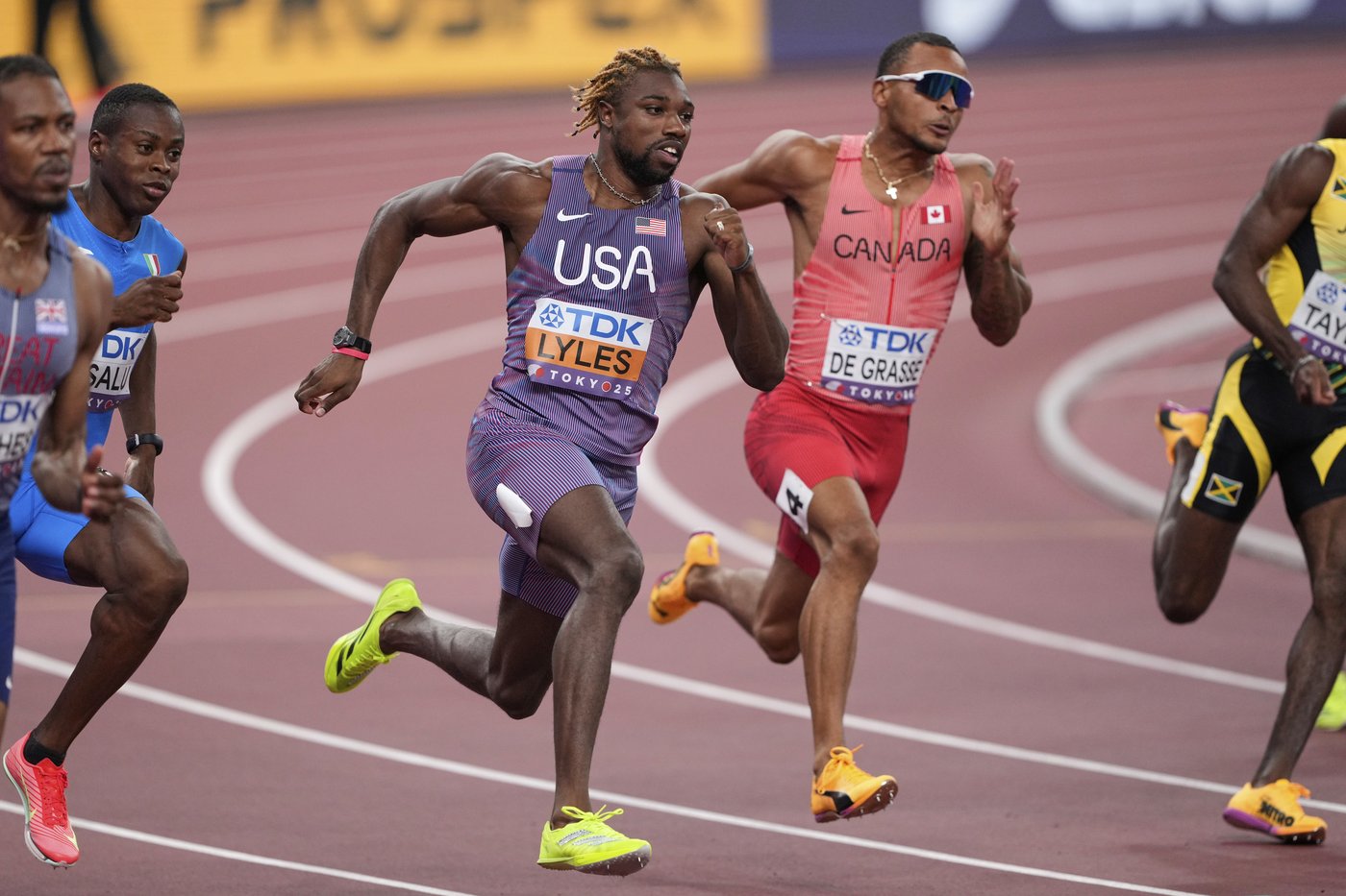 Canadian sprint star De Grasse has strong season-opening effort in Botswana | iNFOnews.ca