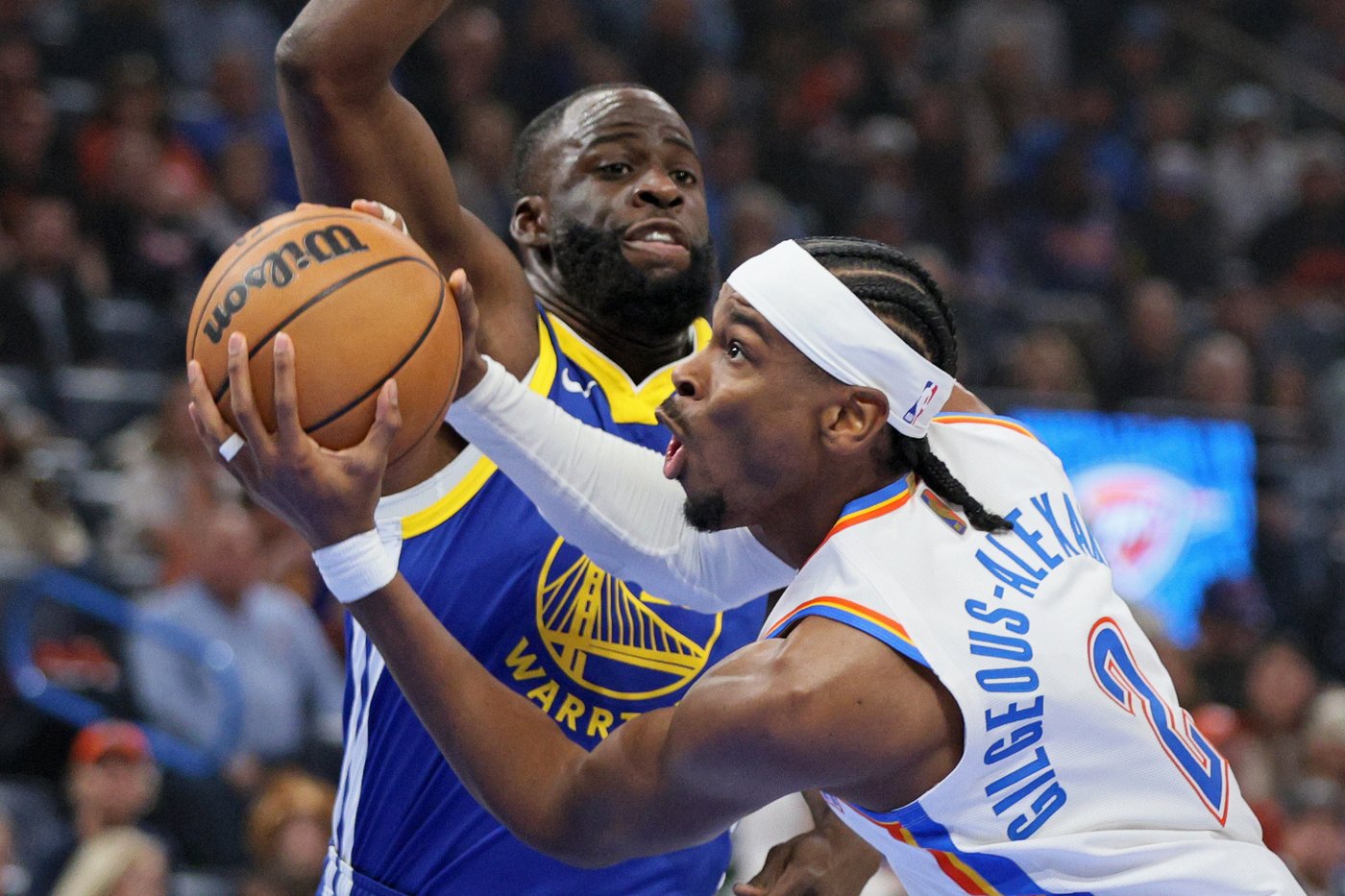 Gilgeous-Alexander scores 27 as the Thunder beat the Warriors 104-97 for 5th straight win | iNFOnews.ca Gilgeous-Alexander scores 27 as the Thunder beat the Warriors 104-97 for 5th straight win | iNFOnews.ca