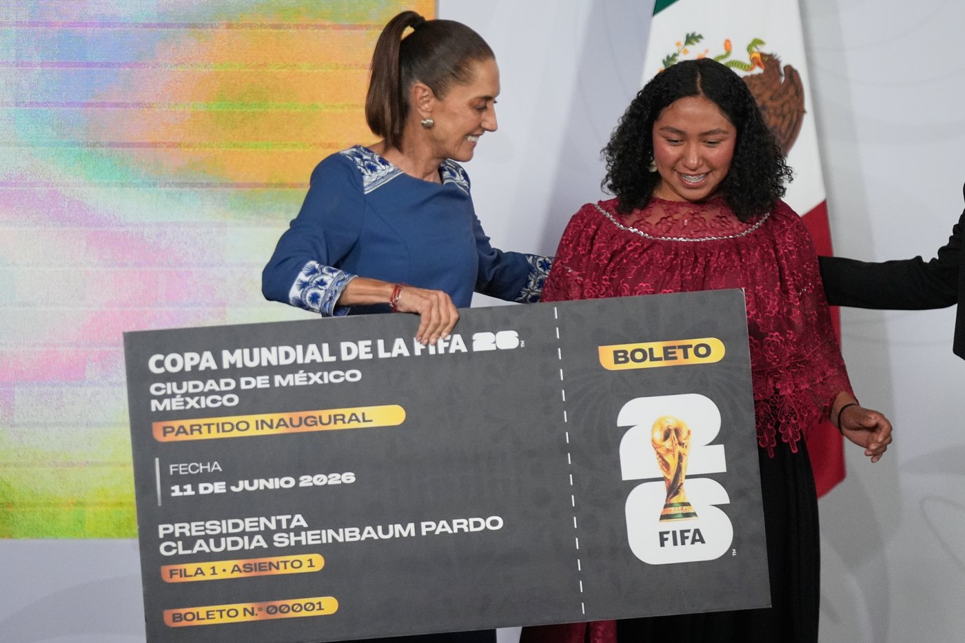 Mexico president Sheinbaum gifts her World Cup ticket to Indigenous athlete | iNFOnews.ca