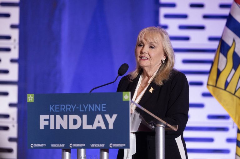 CP NewsAlert: Former federal MP Kerry-Lynne Findlay wins B.C. Conservative race | iNFOnews.ca