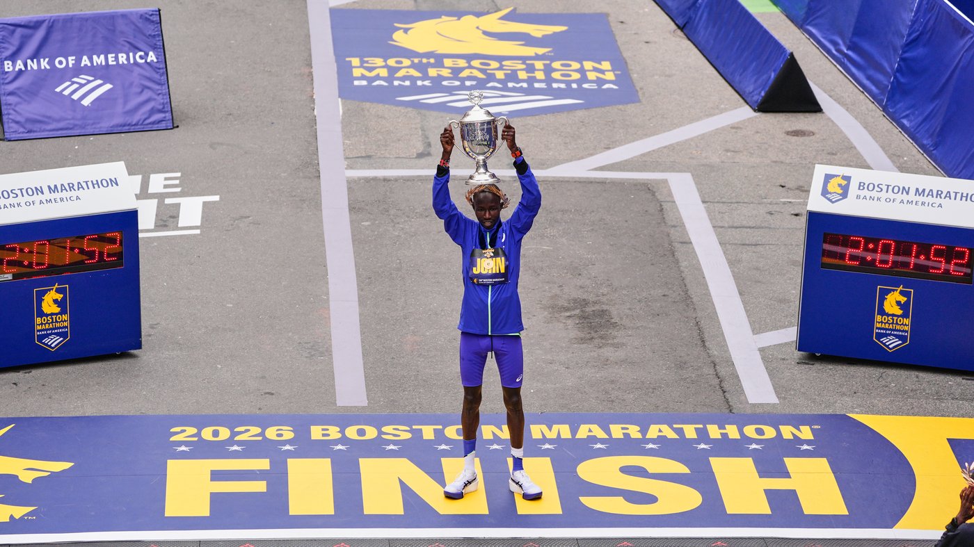 Defending champion John Korir breaks Boston Marathon record and Sharon Lokedi also repeats | iNFOnews.ca