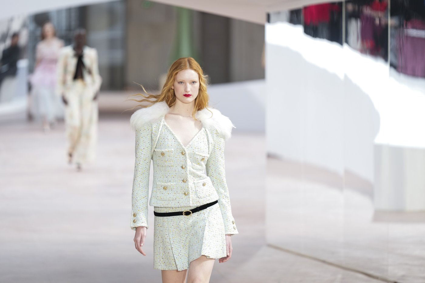 Chanel couture stuns with color, and Kylie Jenner, in final Paris show before Blazy's debut | iNFOnews.ca