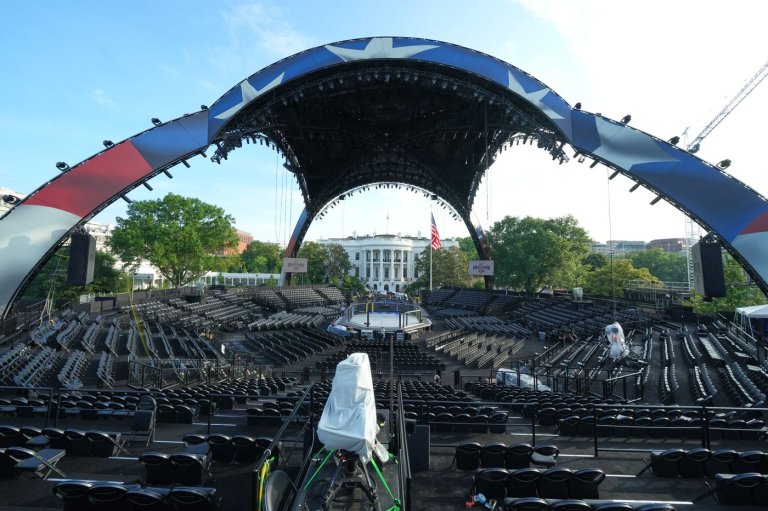 Trump turns 80 with a showstopping spectacle of cage fights at the White House. But big issues loom | iNFOnews.ca