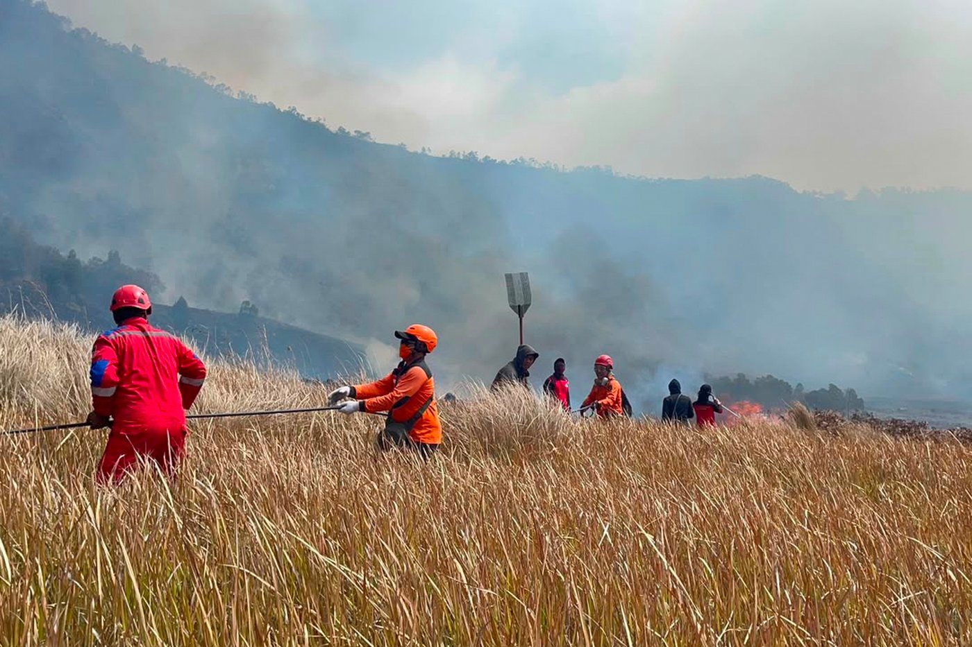 Fire burns 60 hectares in Indonesia’s Mount Bromo National Park | iNFOnews.ca