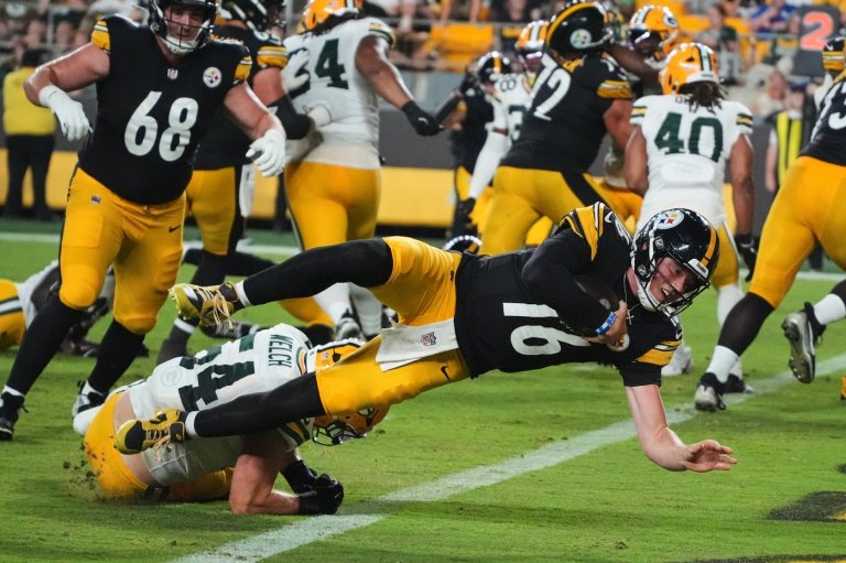 No clear early front-runner in the Steelers backup QB derby as Rudolph, Howard and Allar all shine | iNFOnews.ca