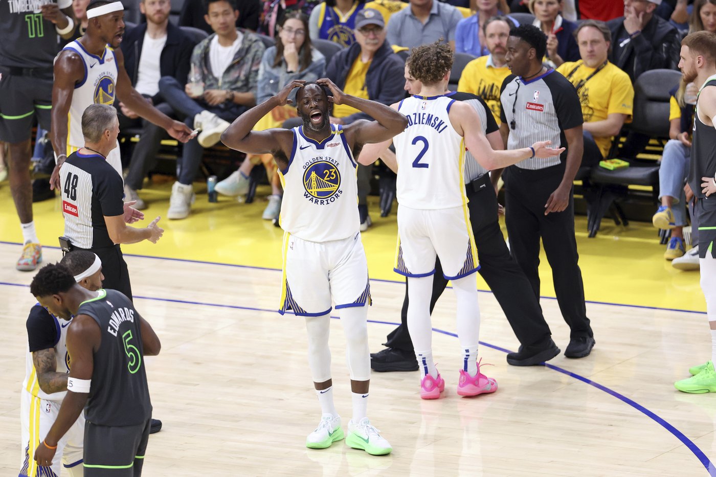 NBA fines Draymond Green $50,000 for questioning the 'integrity' of officials | iNFOnews.ca