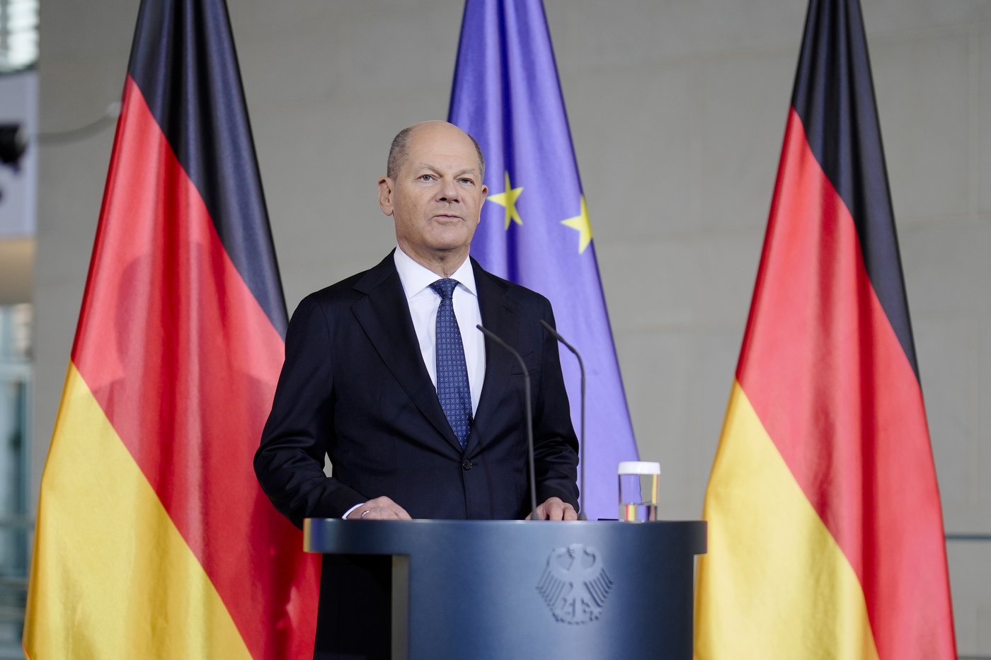 Germany's leader says all countries must respect existing borders, in a rebuttal of Trump | iNFOnews.ca Germany's leader says all countries must respect existing borders, in a rebuttal of Trump | iNFOnews.ca