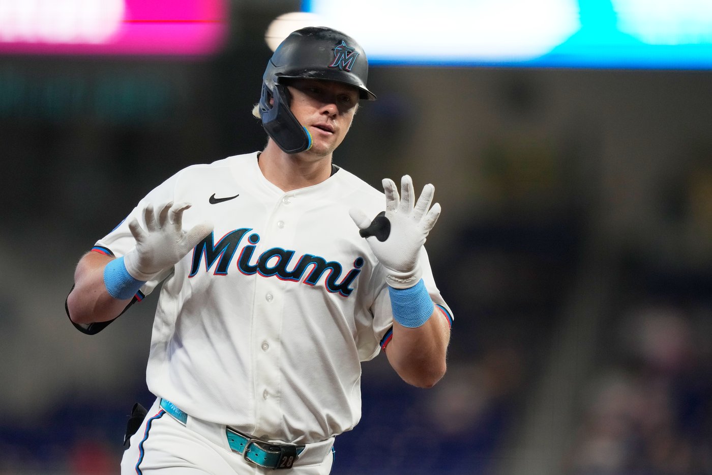 Stowers homers, López has 40th multi-hit game as Marlins beat Mariners 2-0 for 5th straight win | iNFOnews.ca