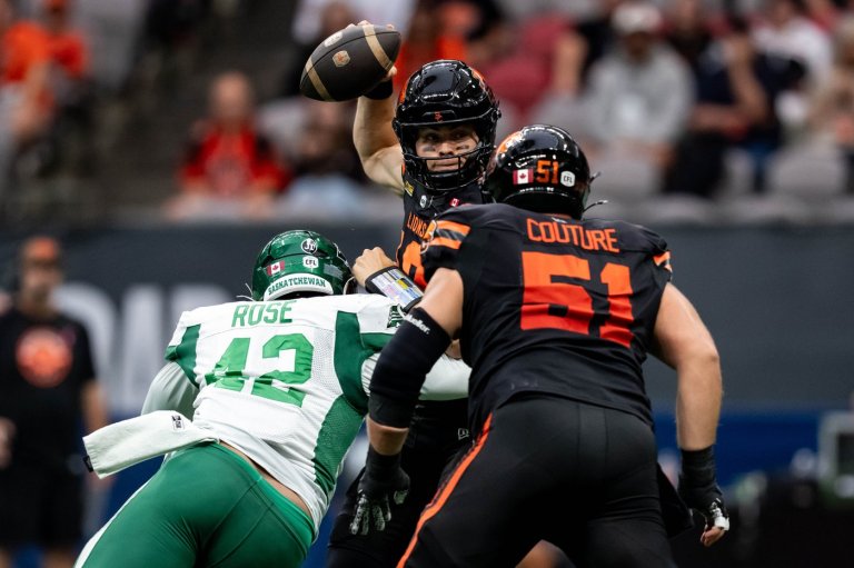 Lions win fourth straight with convincing 30-16 decision over Roughriders | iNFOnews.ca