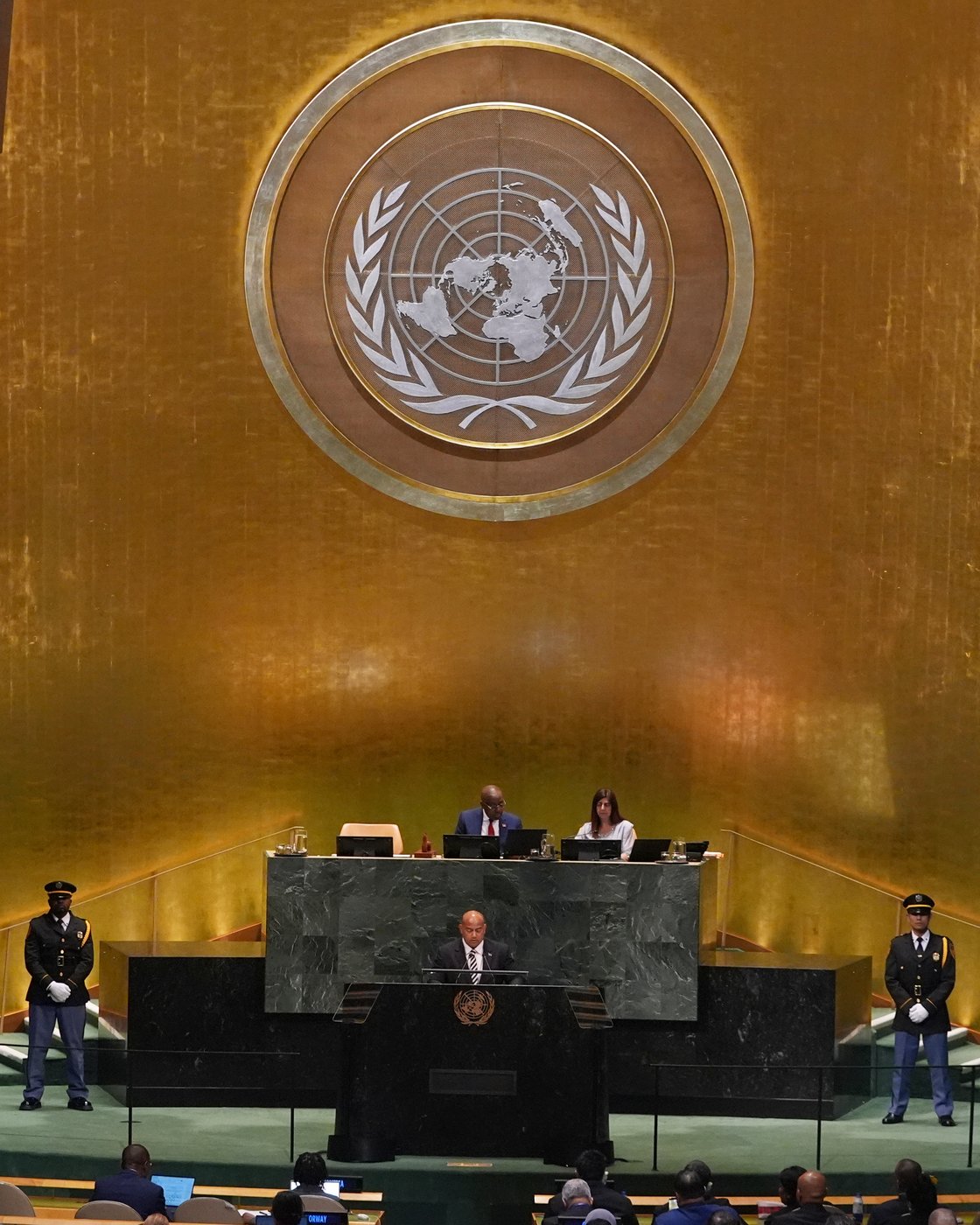 A nation renamed stands up at the UN: 'Say our name. Naoero.' | iNFOnews.ca