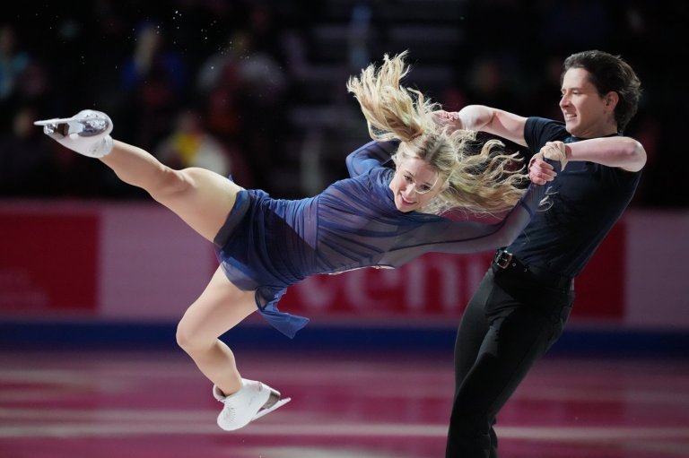 Olympic ice dancers Zingas and Kolesnik lead American sweep in rhythm dance at Four Continents | iNFOnews.ca