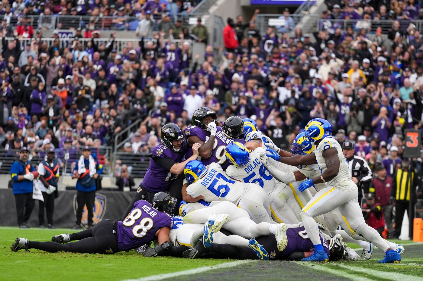 Goal-line stand gets Rams on track in win over Ravens, but offense still has plenty to fix | iNFOnews.ca