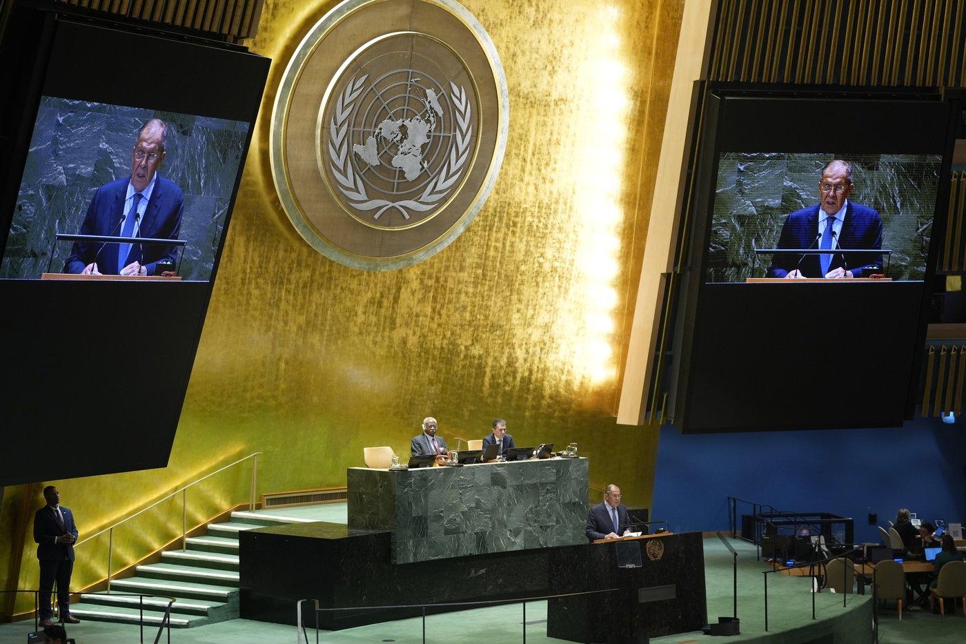 Russia invokes its nuclear capacity in a UN speech that's full of bile toward the West | iNFOnews.ca Russia invokes its nuclear capacity in a UN speech that's full of bile toward the West | iNFOnews.ca