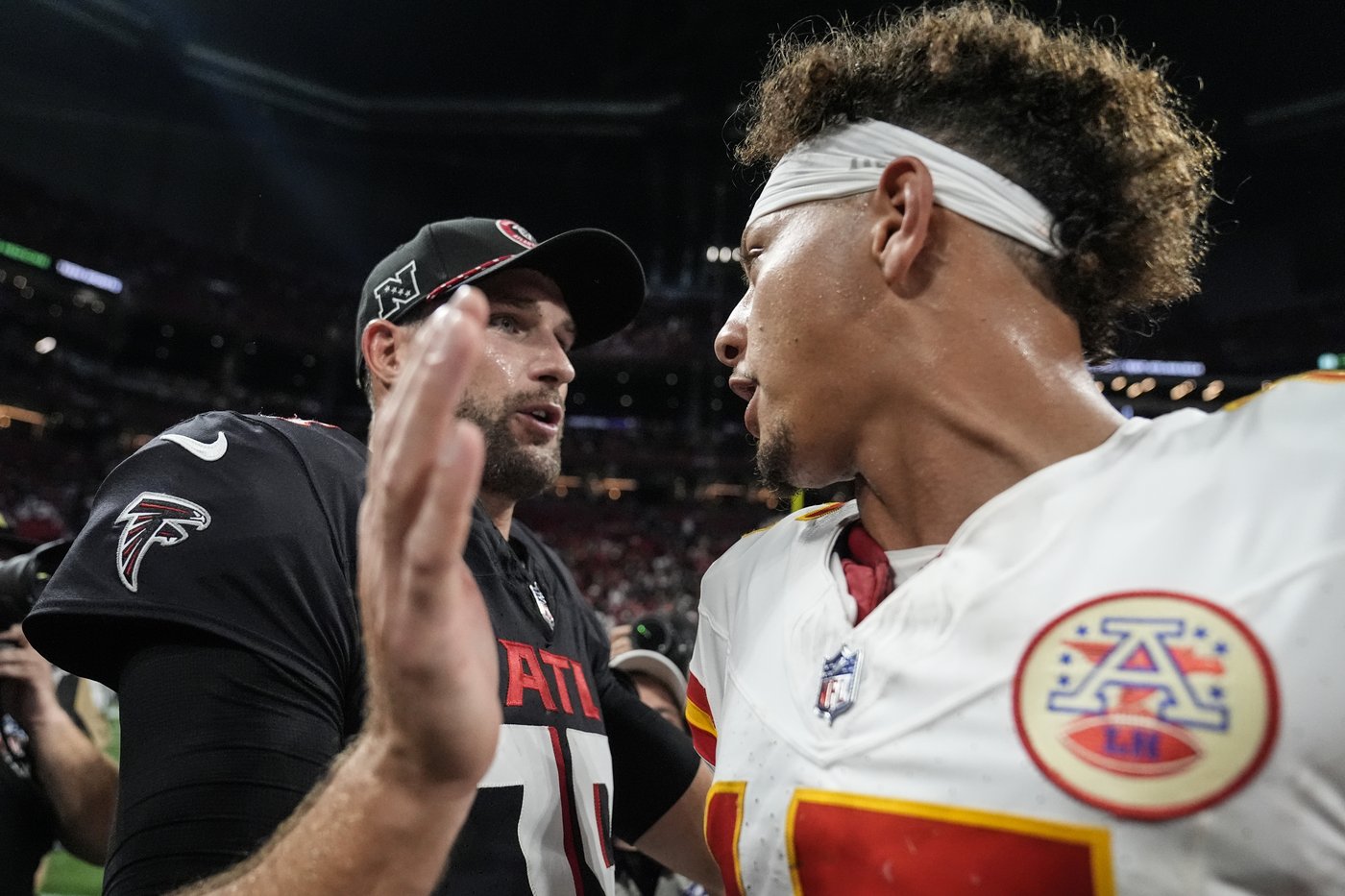 Mahomes throws 2 touchdown passes and the Chiefs' defense preserves a 22-17 win over the Falcons | iNFOnews.ca Mahomes throws 2 touchdown passes and the Chiefs' defense preserves a 22-17 win over the Falcons | iNFOnews.ca