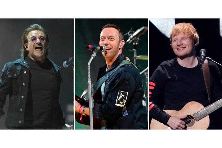Coldplay, U2 and Ed Sheeran top Pollstar's most popular touring artists of the new millennium | iNFOnews.ca
