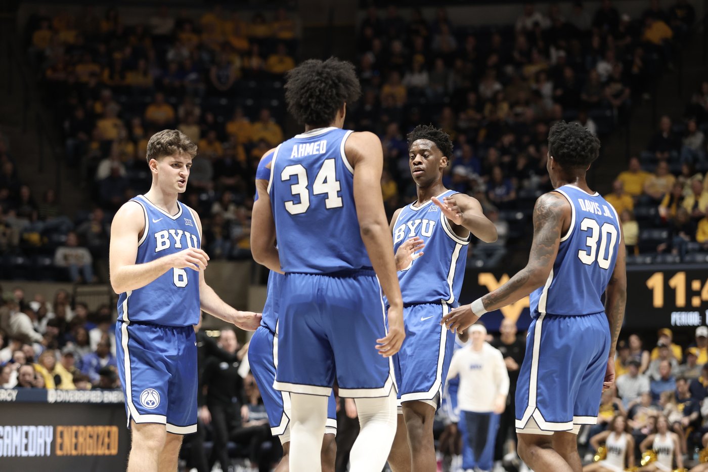 Huff, Lorient lead West Virginia past No. 19 BYU, 79-71 | iNFOnews.ca