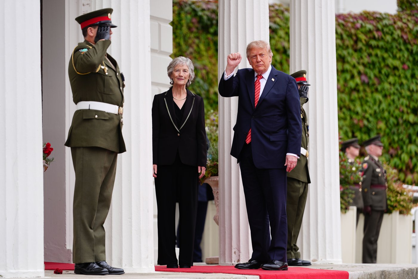 Photos show President Trump's two-day visit to Ireland that combines work and pleasure. | iNFOnews.ca