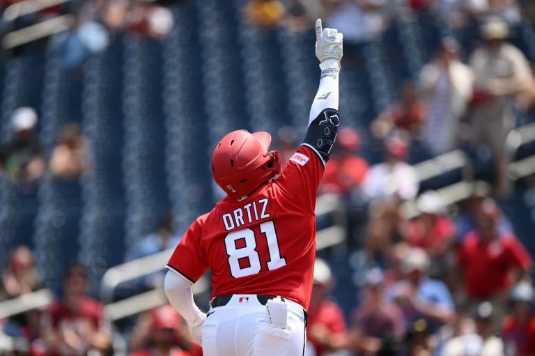 Ortiz hits 2nd career homer, Dion leads strong bullpen outing as Nationals beat Reds 7-1 | iNFOnews.ca