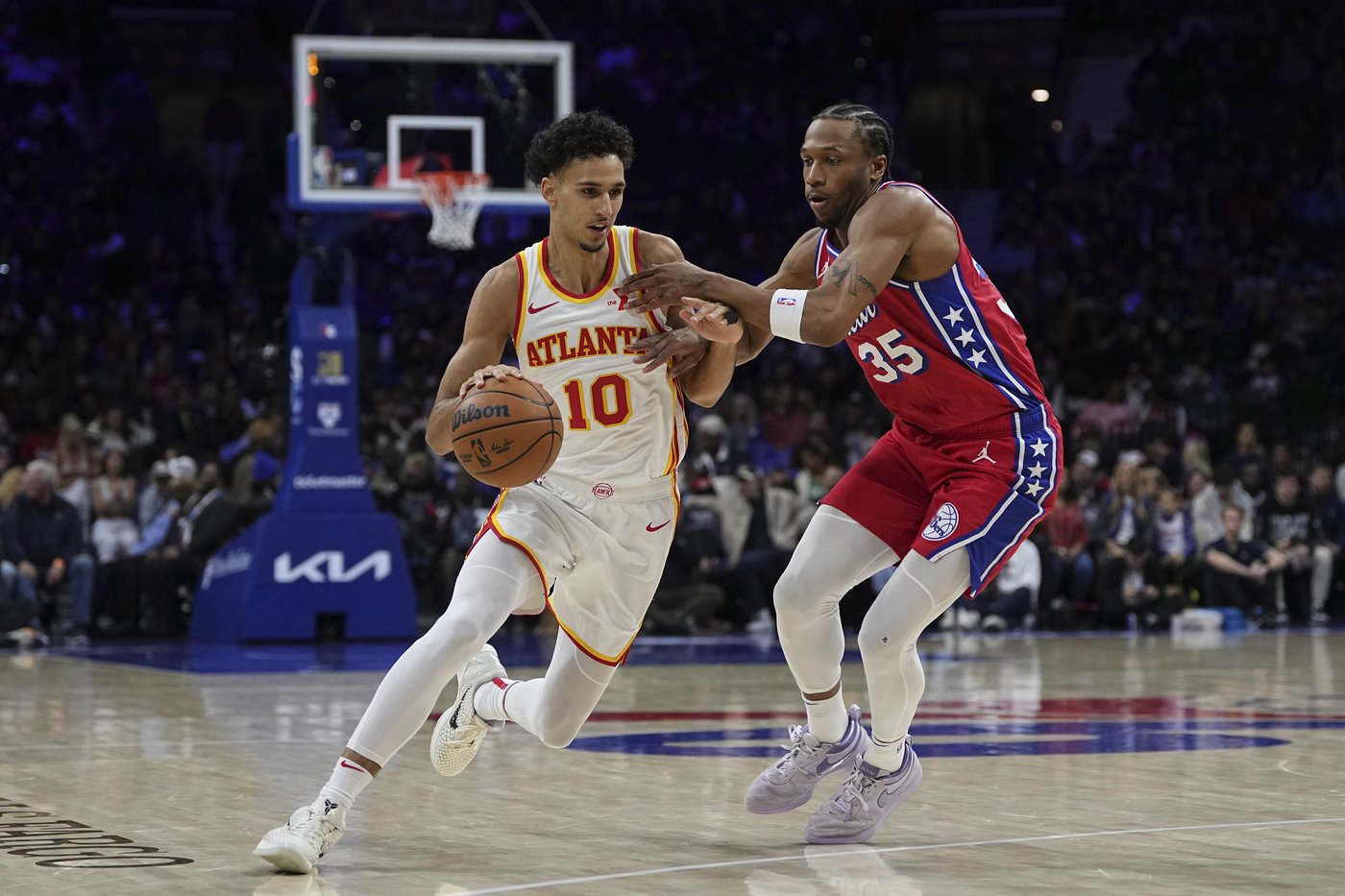 Hawks' Risacher enters play-in as the last man standing from French players to top last 2 NBA drafts | iNFOnews.ca