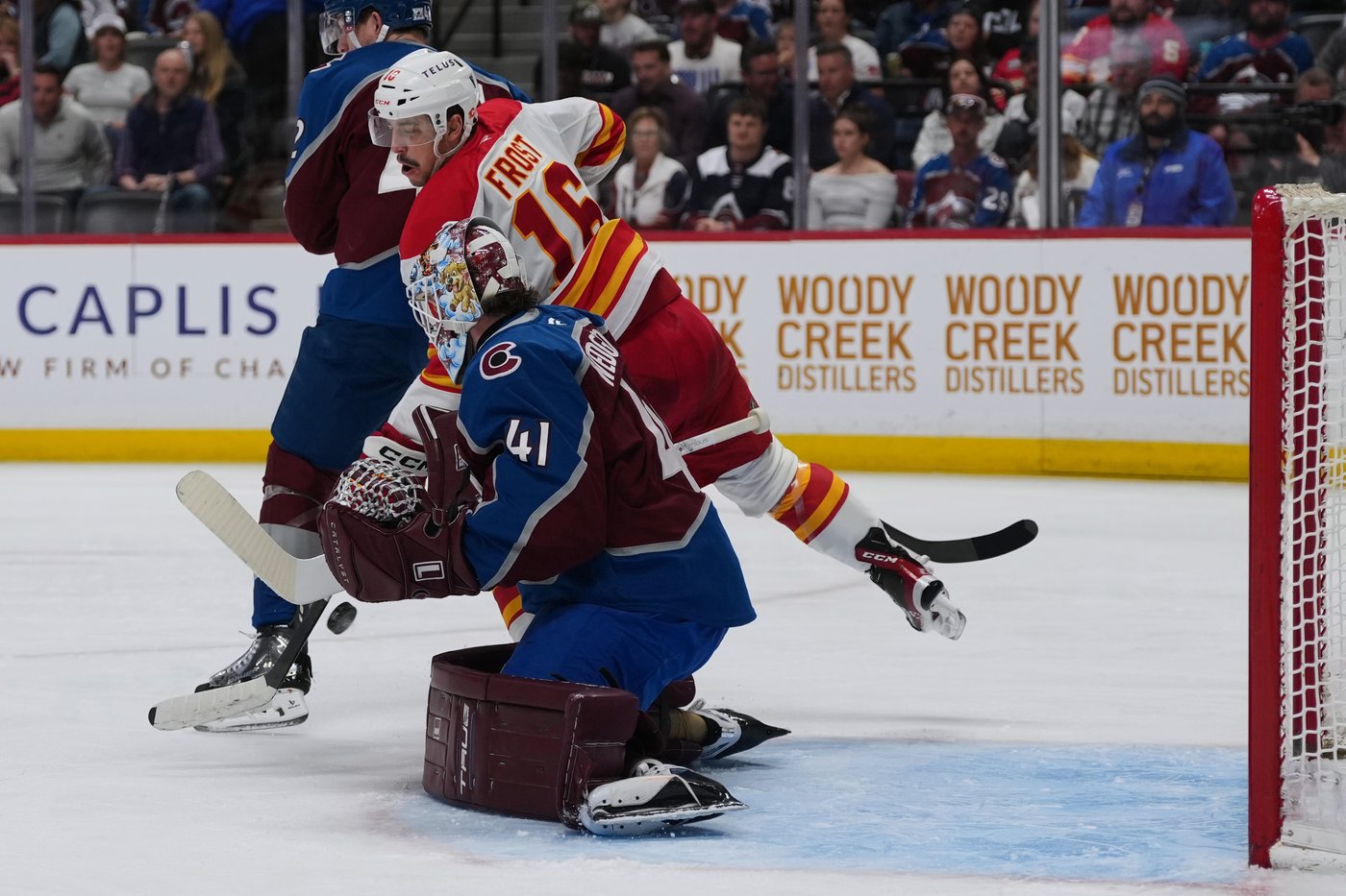 Nazem Kadri scores twice as part of a 26-shot, 5-goal 1st period to help Avalanche beat Flames 9-2 | iNFOnews.ca Nazem Kadri scores twice as part of a 26-shot, 5-goal 1st period to help Avalanche beat Flames 9-2 | iNFOnews.ca