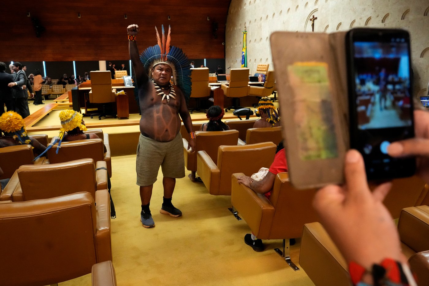 Photos of Brazilian Indigenous people as they unite to demand land rights | iNFOnews.ca