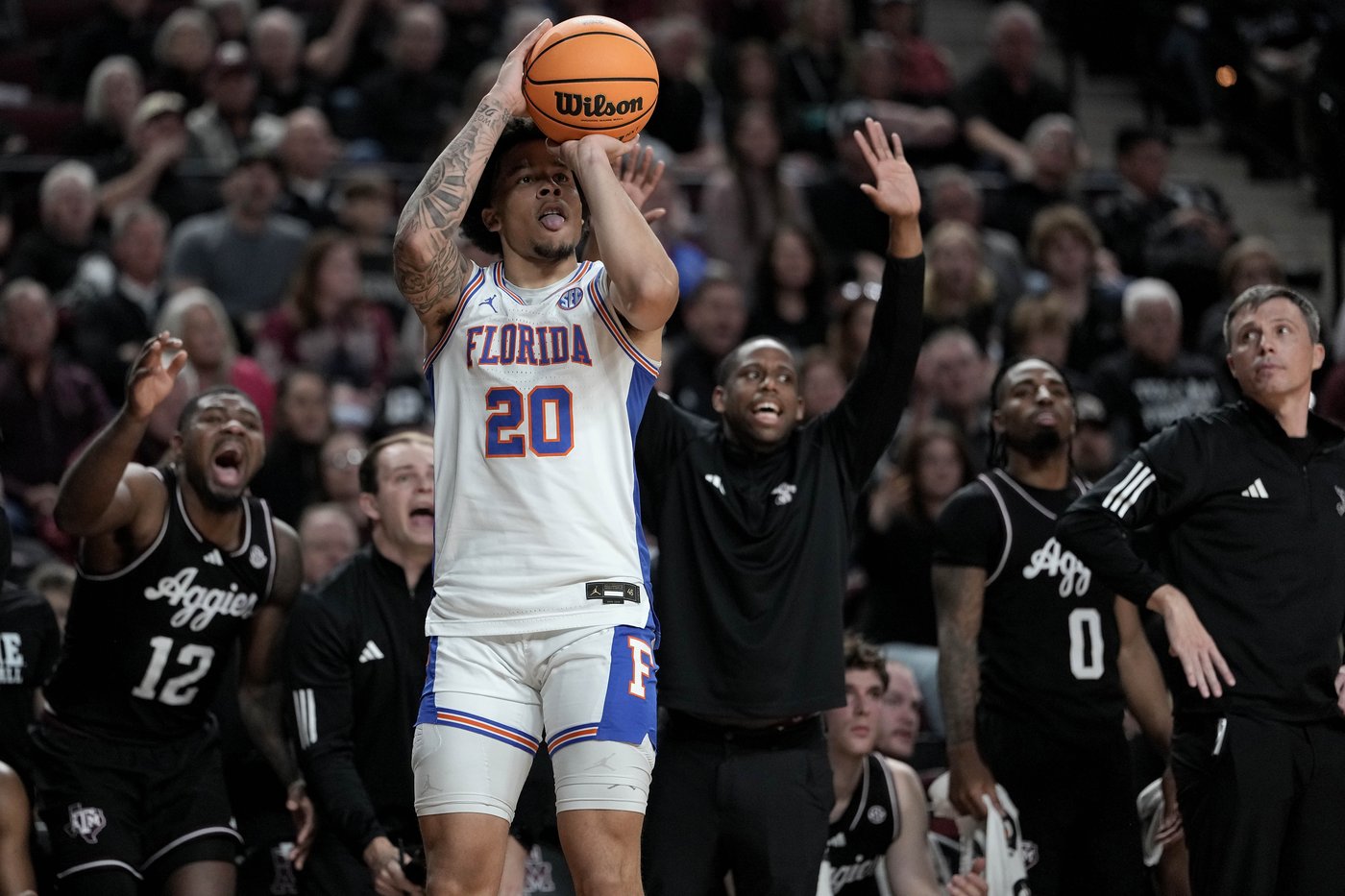 No. 17 Florida beats Texas A&M 86-67 in showdown for Southeastern Conference lead | iNFOnews.ca No. 17 Florida beats Texas A&M 86-67 in showdown for Southeastern Conference lead | iNFOnews.ca