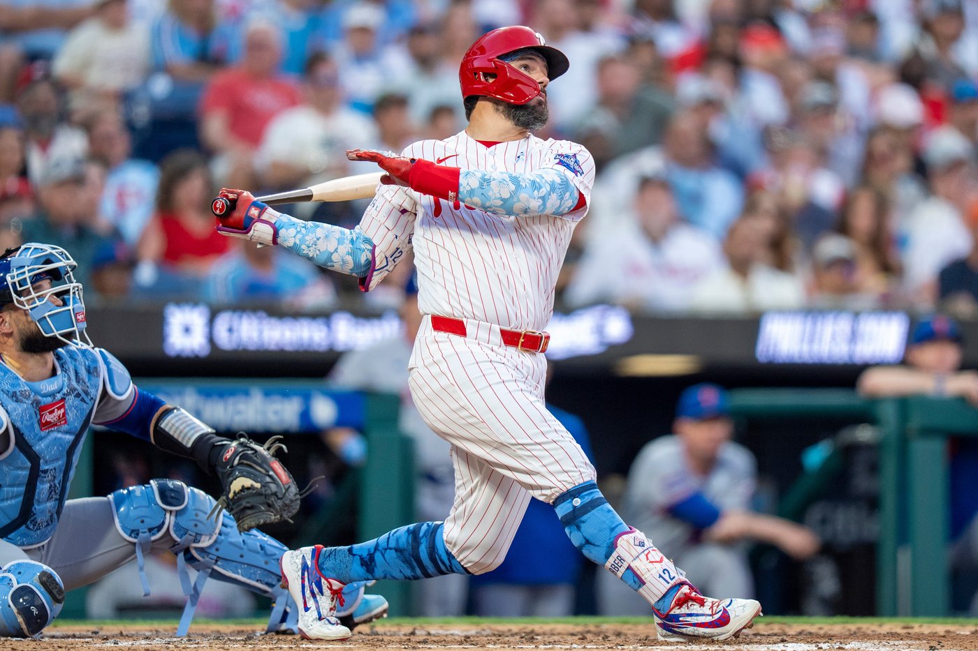 Schwarber, Harper homer again as Phillies beat Mets 6-2 to win series | iNFOnews.ca Schwarber, Harper homer again as Phillies beat Mets 6-2 to win series | iNFOnews.ca