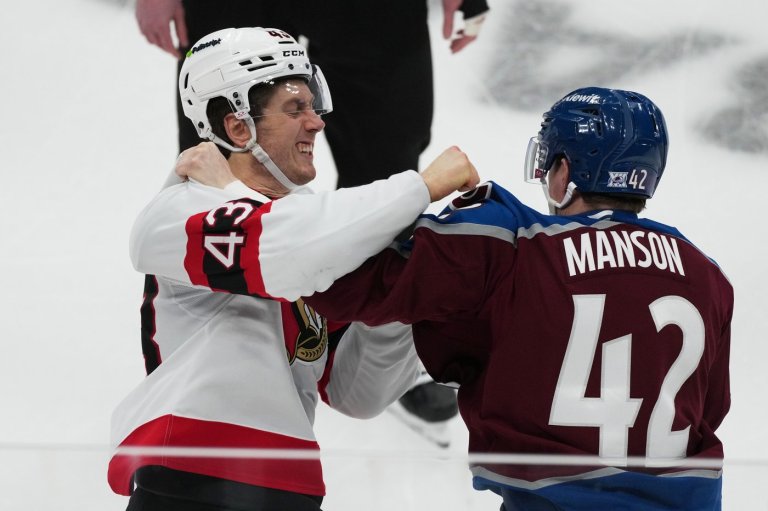 Josh Manson has 2 goals, 2 assists and a fight as Avalanche rout Senators 8-2 | iNFOnews.ca