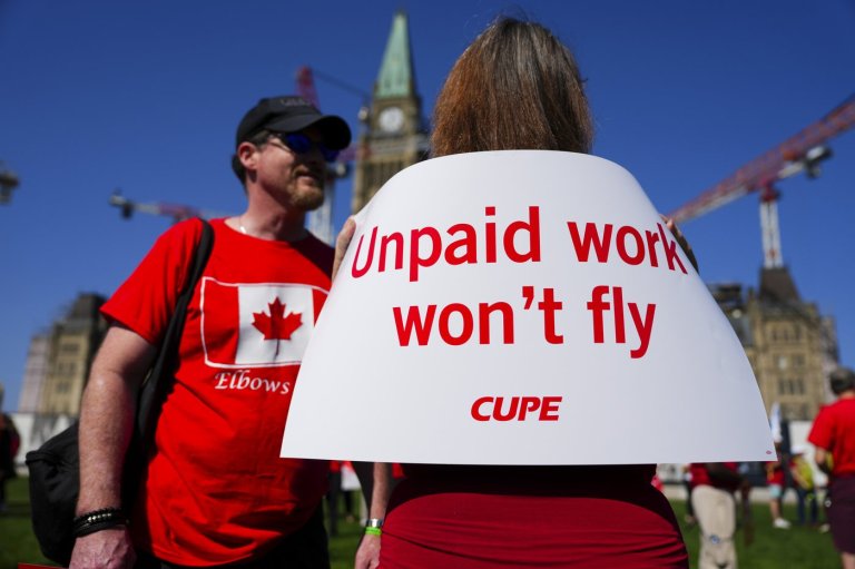 Ottawa needs more data to probe claims of unpaid work at airlines: minister | iNFOnews.ca