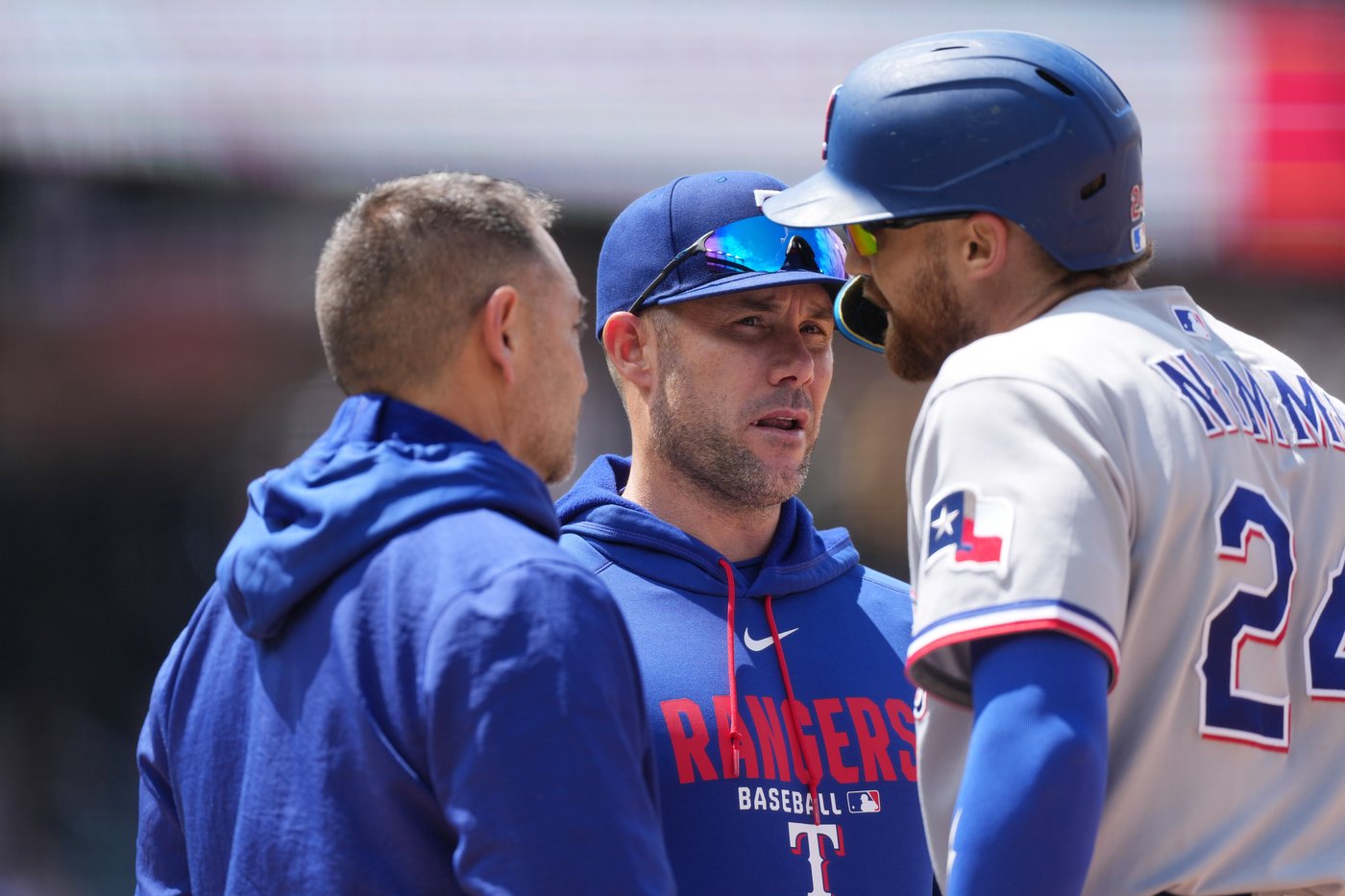 Josh Jung hits tiebreaking single in 9th inning as Rangers rally for 5-4 win over Rockies | iNFOnews.ca Josh Jung hits tiebreaking single in 9th inning as Rangers rally for 5-4 win over Rockies | iNFOnews.ca