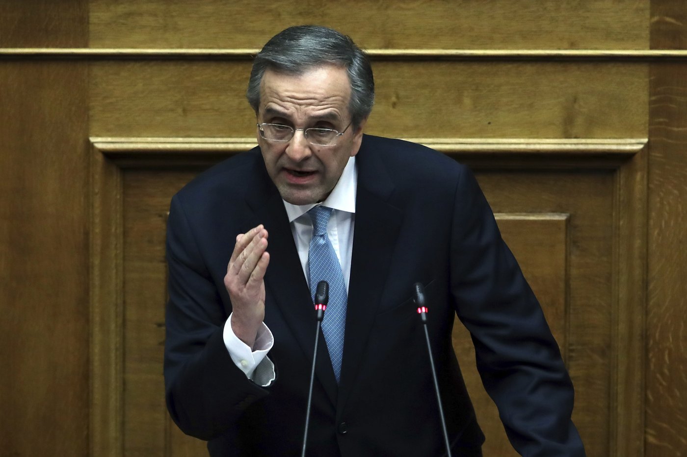 Former Greek premier Samaras is expelled from the ruling conservative party | iNFOnews.ca Former Greek premier Samaras is expelled from the ruling conservative party | iNFOnews.ca