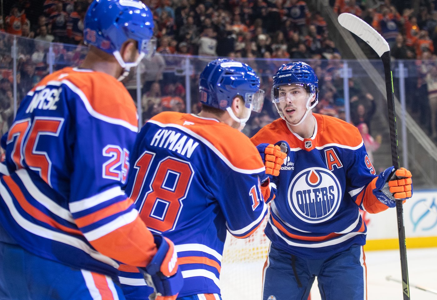 Nugent-Hopkins, Ingram pace Oilers to gritty win over Golden Knights | iNFOnews.ca