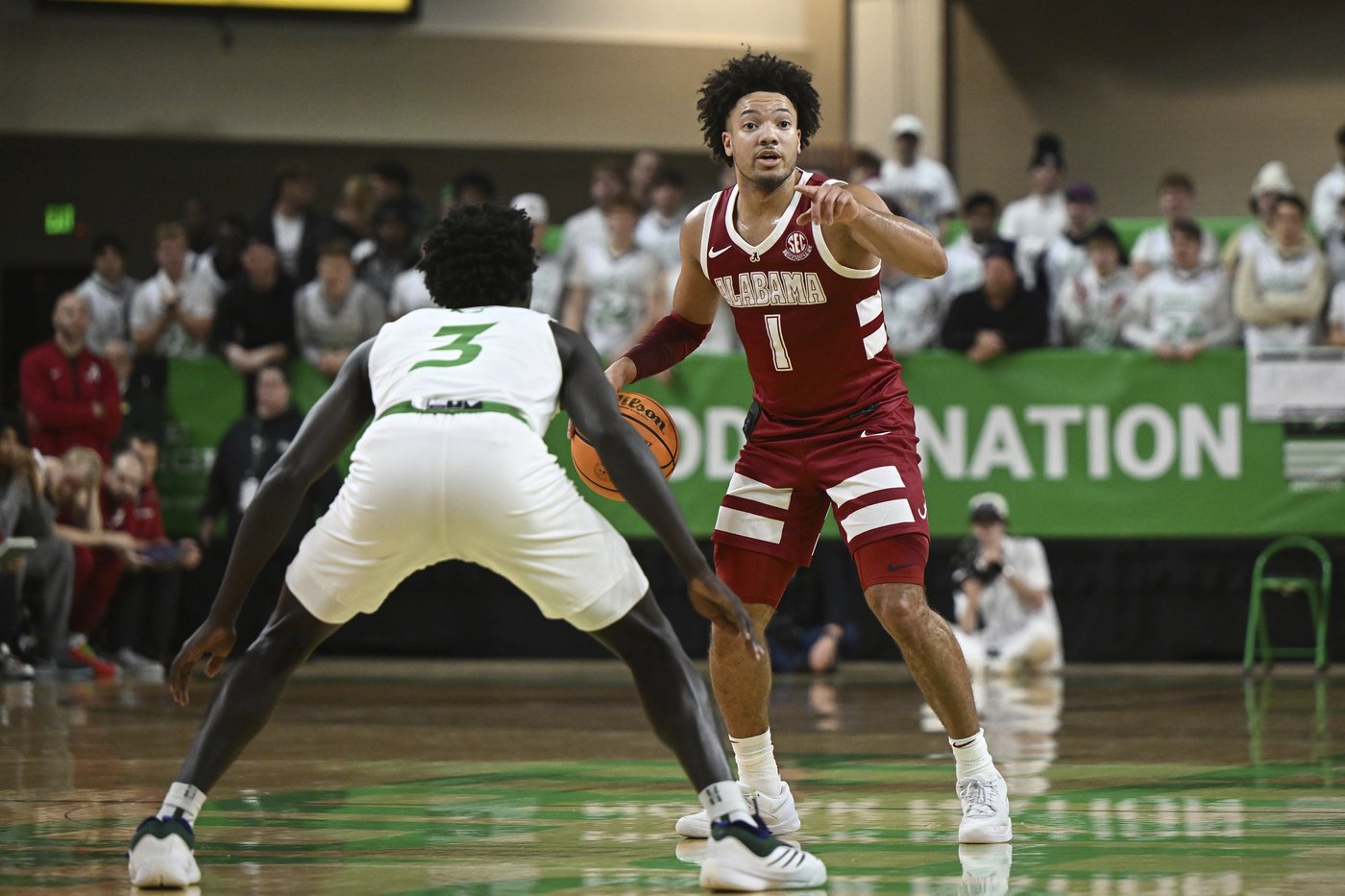 Nelson returns home to help No. 6 Alabama hold off Eaglestaff, North Dakota 97-90 | iNFOnews.ca Nelson returns home to help No. 6 Alabama hold off Eaglestaff, North Dakota 97-90 | iNFOnews.ca